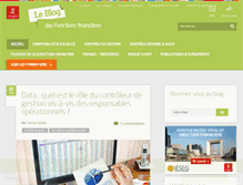 Tablet Screenshot of leblogdesfinanciers.fr